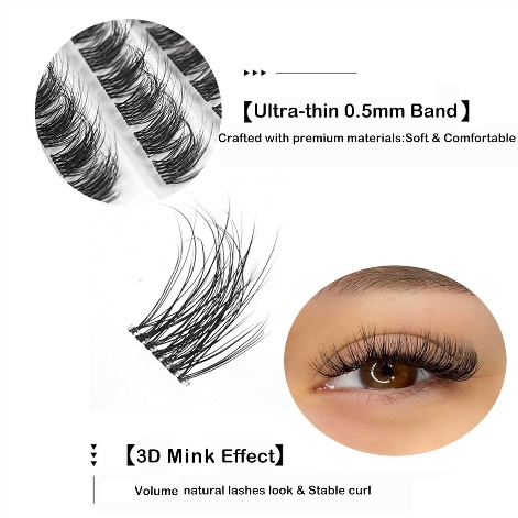 Pingdu Sparkling Eyelash® کے ساتھ DIY میگا والیوم آئی لیش ایکسٹینشن