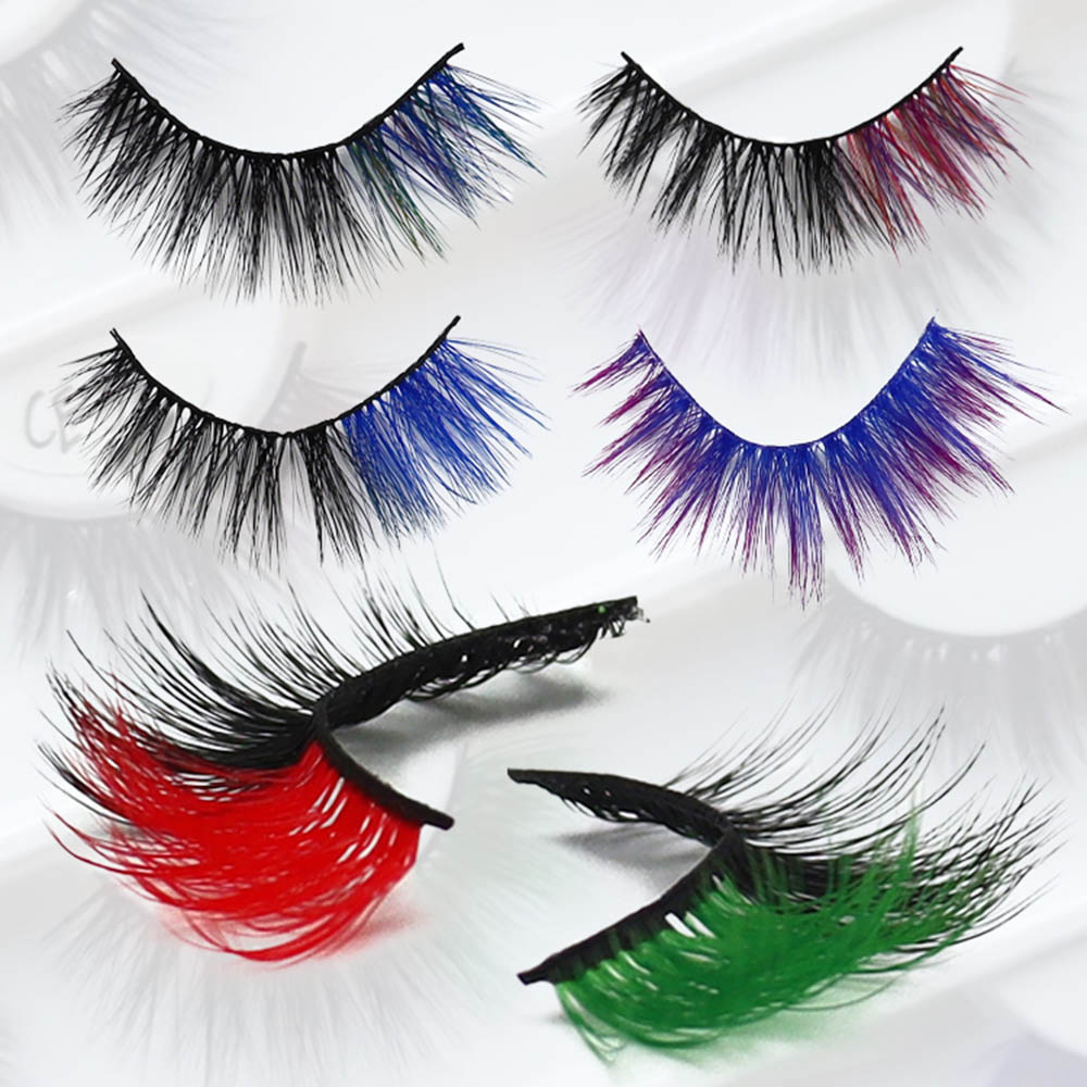 رنگین Wispy غلط محرم