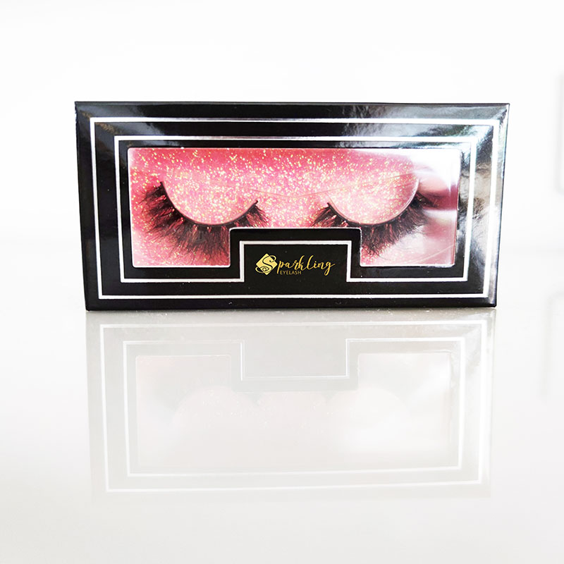 Fluffy Wispy 6D والیوم False Mink Eyelashes
