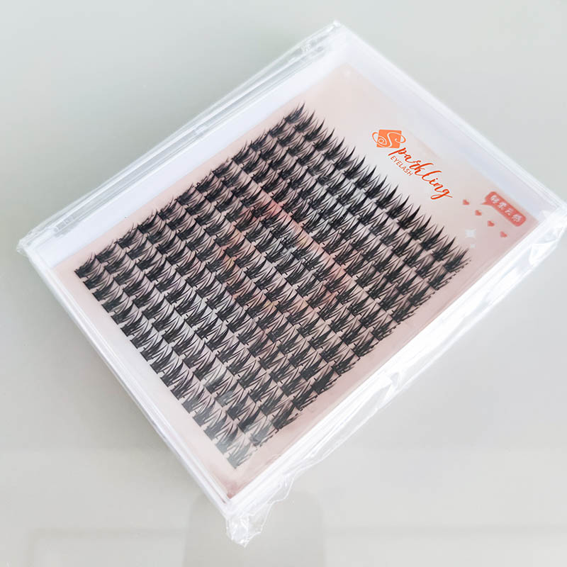 انفرادی کوڑے 192pcs C کرل DIY لیش ایکسٹینشن کٹ