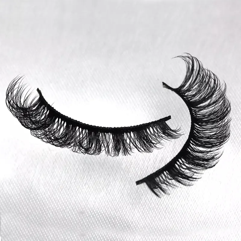 روسی غلط منک 13 ملی میٹر ڈی سی کرل والیوم لیش